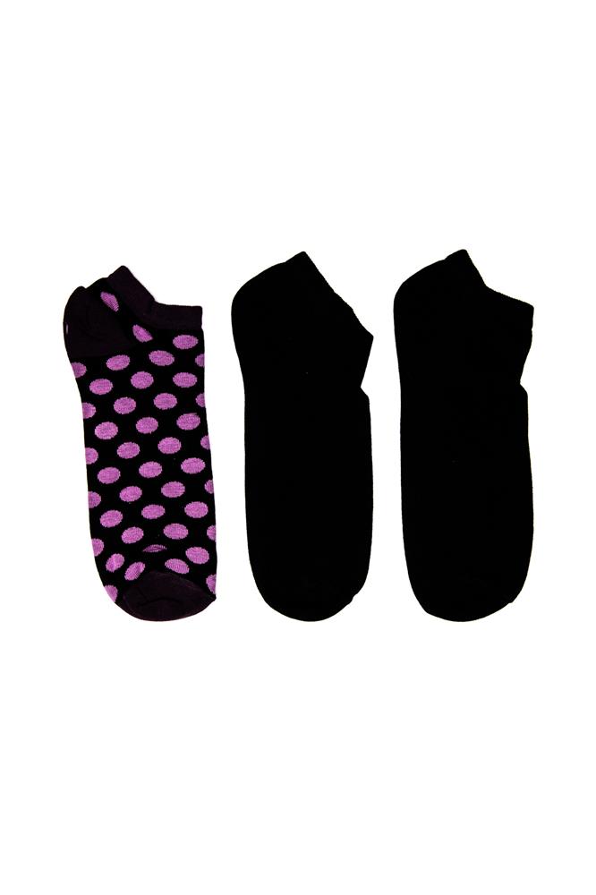 ΚΟΦΤΗ ΑΝΔΡΙΚΗ ΚΑΛΤΣΑ ΜΕ ΣΧΕΔΙΟ ΠΟΥΑ 3 PACK 4806 ΜΑΥΡΟ/ΜΟΒ φωτογραφία