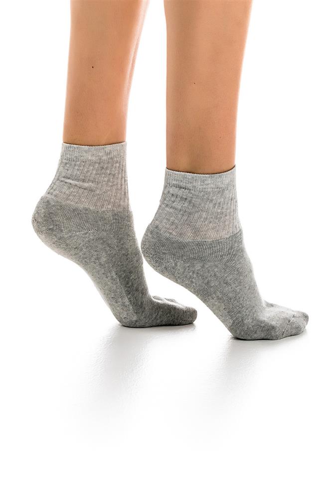 ΙΝΙΖΙΟ ΓΥΝΑΙΚΕΙΑ ΗΜΙΚΟΝΤΗ ΜΟΝΟΧΡΩΜΗ ΚΑΛΤΣΑ ΠΕΤΣΕΤΕ 3PACK 3909 ΑΝΘΡΑΚΙ/ΓΚΡΙ/ΜΠΛΕ φωτογραφία