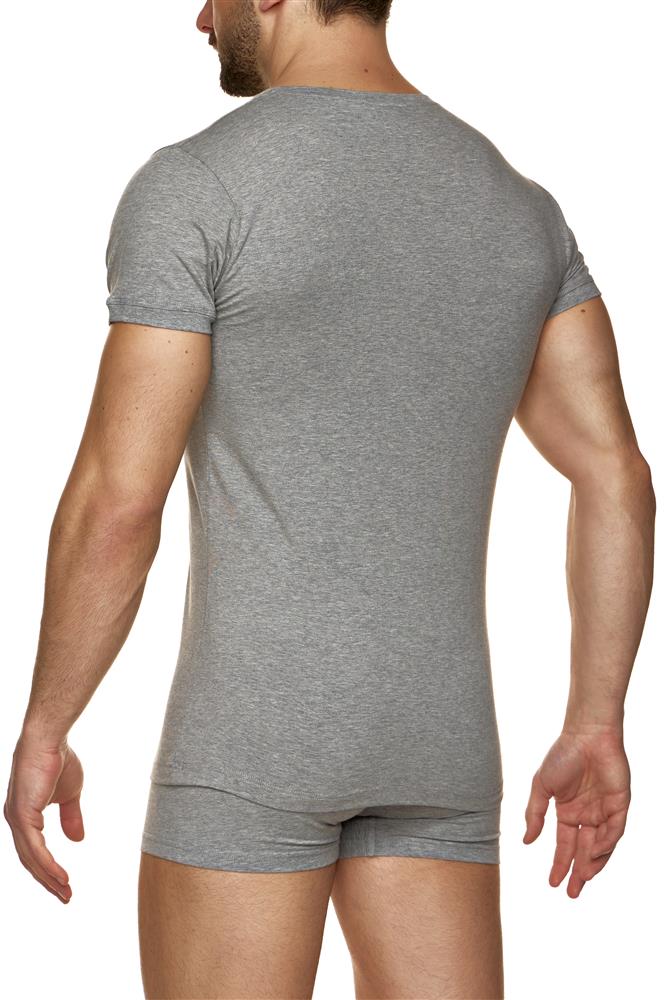 ΚΟΝΤΟΜΑΝΙΚΟ ΑΝΔΡΙΚΟ ΦΑΝΕΛΑΚΙ INIZIO CLASSIC 4201 ΓΚΡΙ φωτογραφία